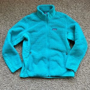 Vintage Patagonia Sherpa Fleece Full Zip Jacket size XL
